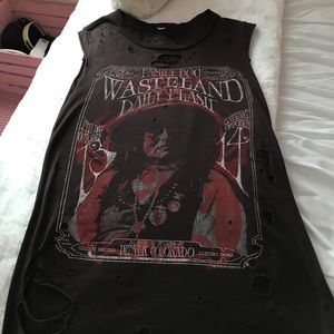 Chaser Sleeveless Wasteland Dailyflash shredded t